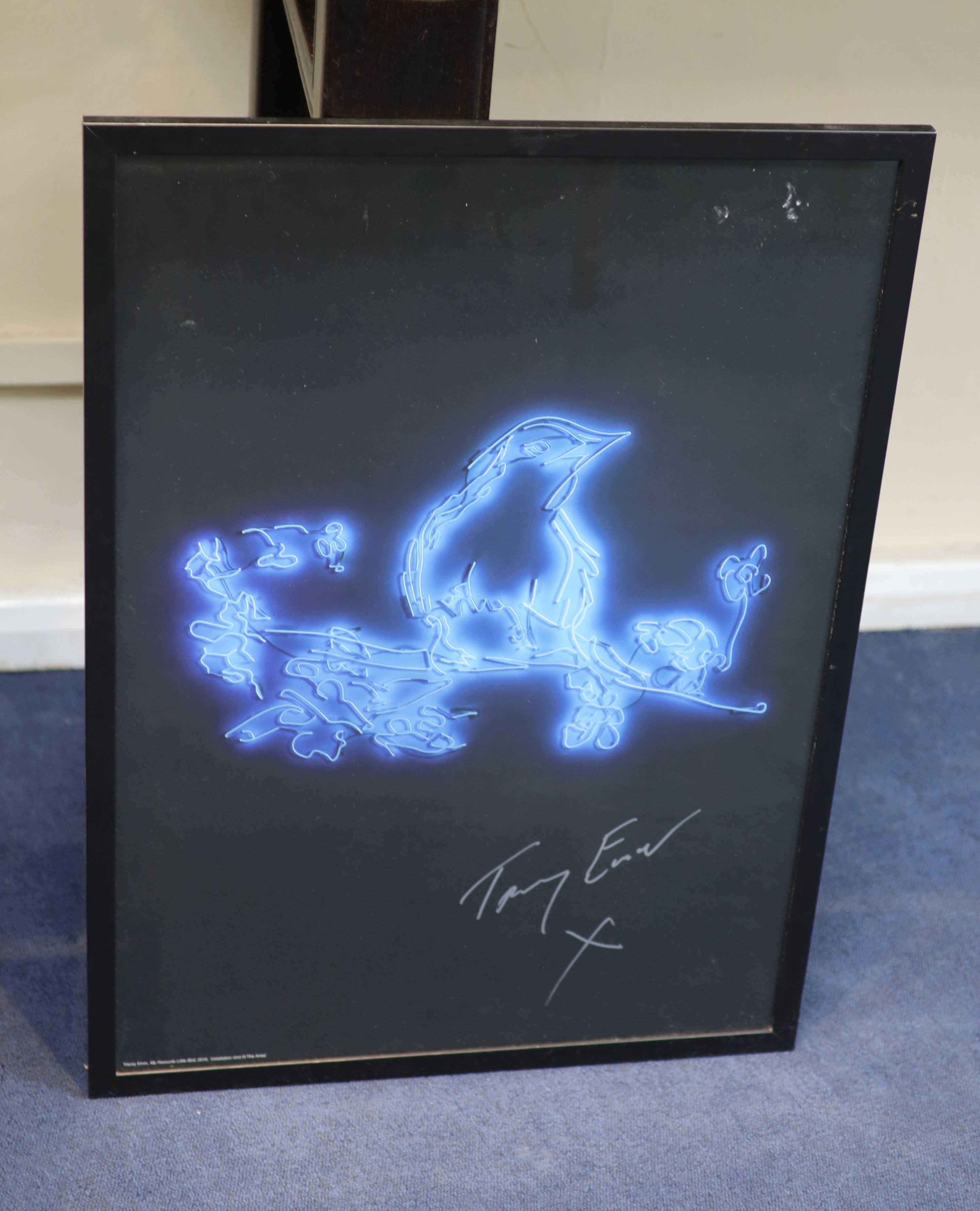 Tracey Emin (1963-), My Favourite Little Bird, 2010, Colour print, 69 x 49cm.